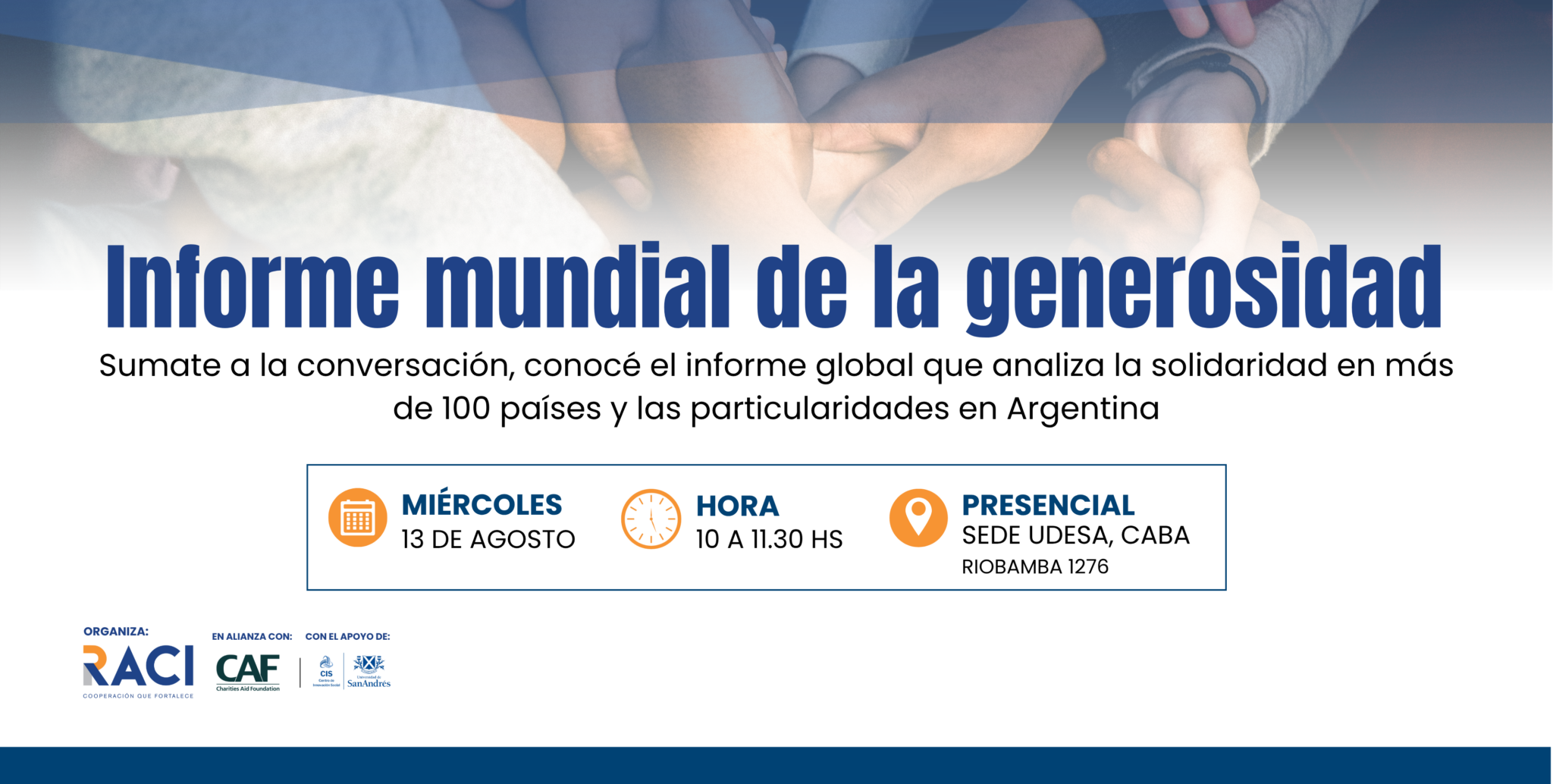 Presentamos el Informe Mundial de la Generosidad 2025 en la Universidad ...